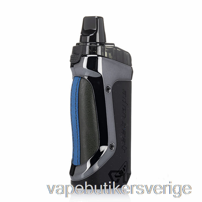 Vape Sverige Geek Vape Aegis Boost 40w Pod Mod Kit Luxury Edition - Midnattsgrön
